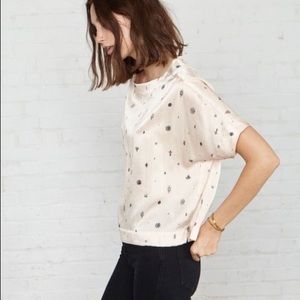 Amour Vert Silk Dolman Blouse